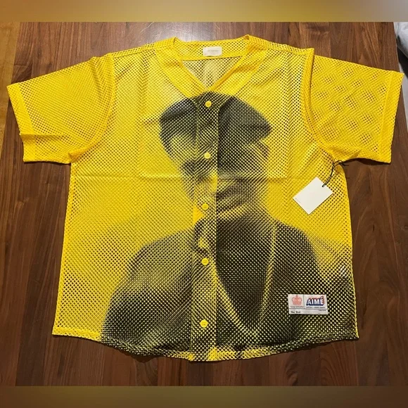トップス NAS AIME LEON DORE MESH BASEBALL JERSEY Aime Leon Dore Nas The Genesis Mesh Baseball Jersey Vintage